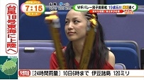 《めざましテレビ》 2015.09.09 清水邦广男排世界杯开幕赛参战 妻子中岛美嘉应援